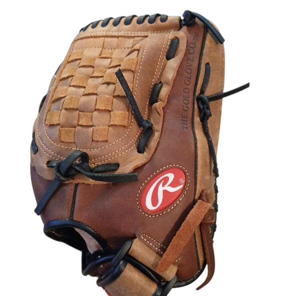 Rawlings RBG36TBC 12.5" Leather Zero Shock Baseball Glove Left Hand Throw LHT
